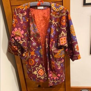 Colorful Patterned Women's Jacket